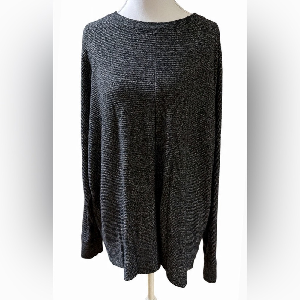Time and Tru Gray Cowl Neck Sweater